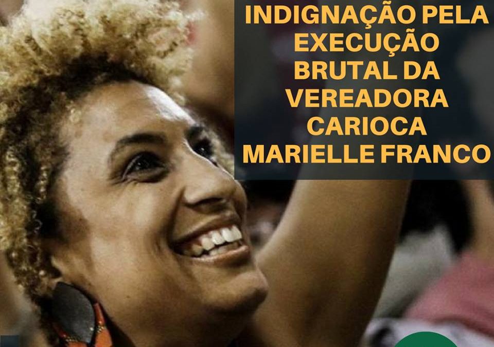 O CNDH manifesta pesar e exige apuração da execução de Marielle Franco em nota pública