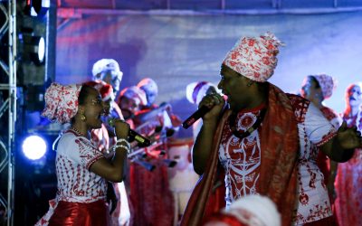 O Afoxé Alafin Oyó comemora aniversário em cortejo oficial no sábado de Carnaval