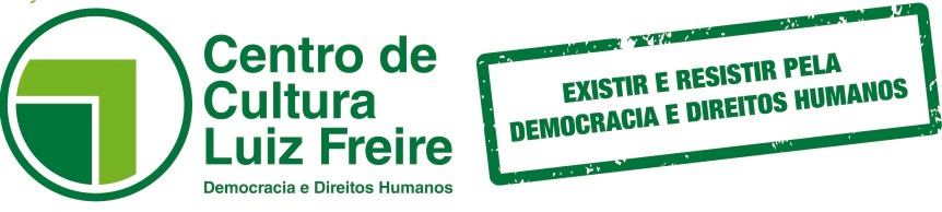 Centro de Cultura Luiz Freire 2019 – em Defesa da Democracia e dos Direitos Humanos