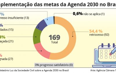 Relatório Luz: Brasil não avançou em nenhuma das metas de desenvolvimento sustentável da ONU