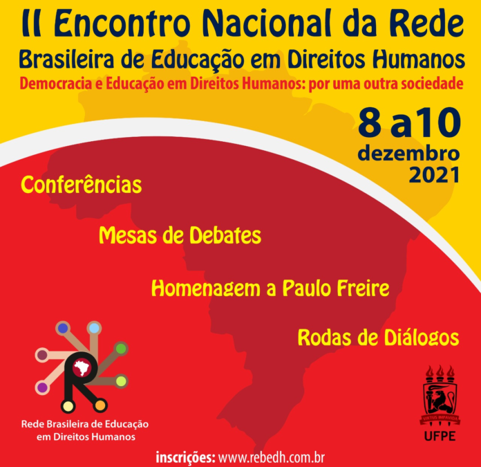 Organizações promovem 2º Encontro Nacional da Rede Brasileira de Educação em Direitos Humanos