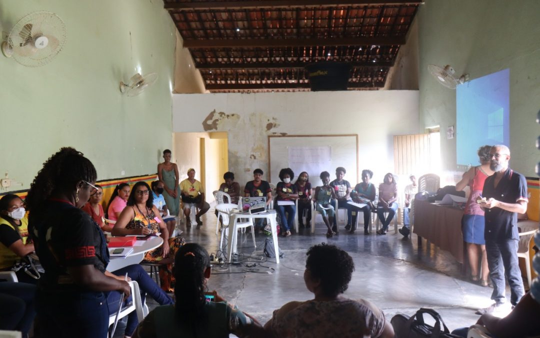 CCLF e ASCQUIMI realizam primeira Oficina de Formação de Professoras/es e Lideranças Quilombolas sobre a Educação Escolar Quilombola