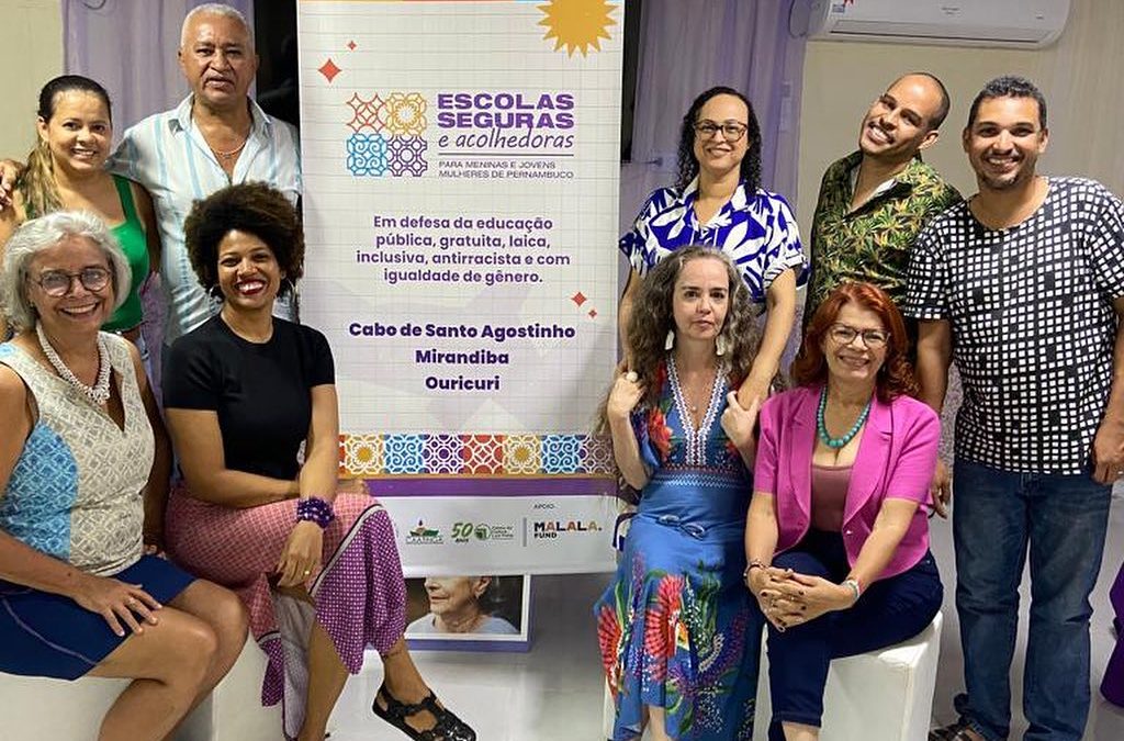 Projeto Escolas Seguras e Acolhedoras é lançado em Recife e Cabo de Santo Agostinho
