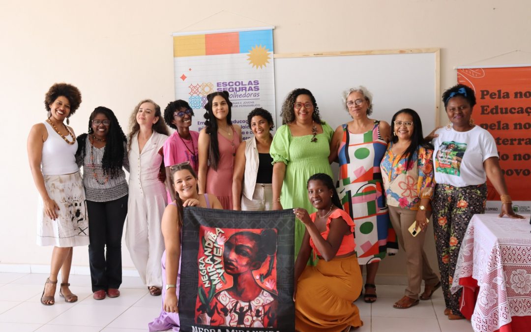 Mirandiba recebe lançamento do Projeto Escolas Seguras e Acolhedoras, correalizado pelo CCLF com apoio do Fundo Malala