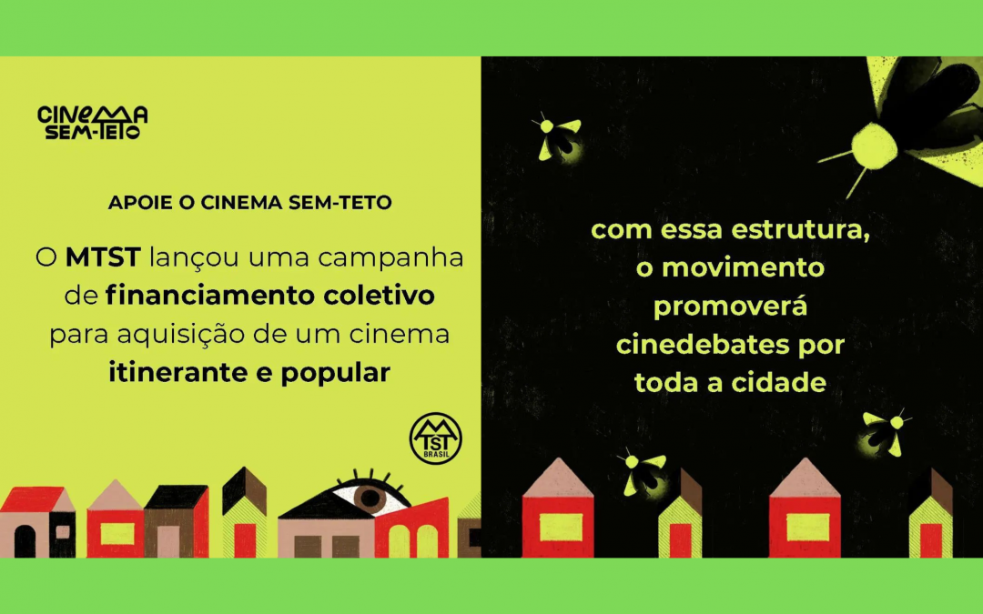 CCLF apoia o projeto Cinema Sem-Teto, do MTST