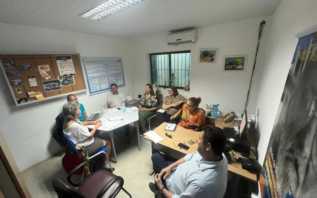 Equipe do projeto Escolas Seguras e Acolhedoras se reúne com representantes da Secretaria Municipal de Educação do Cabo de Santo Agostinho