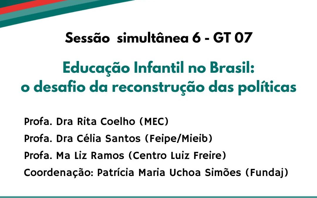 Educadora do CCLF participa amanhã (23) de mesa sobre Políticas para a Educação Infantil